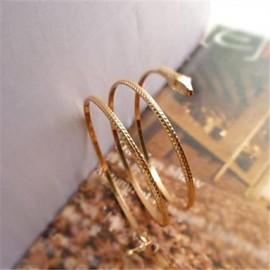 Vintage / Cute / Party / Work / Casual Gold Plated / Alloy Cuff Bracelet