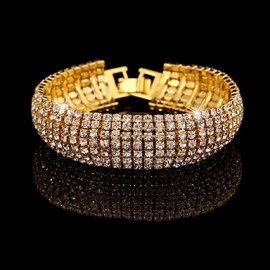Fashion Casual High Quality Rhinestone Bracelet Christmas Gifts