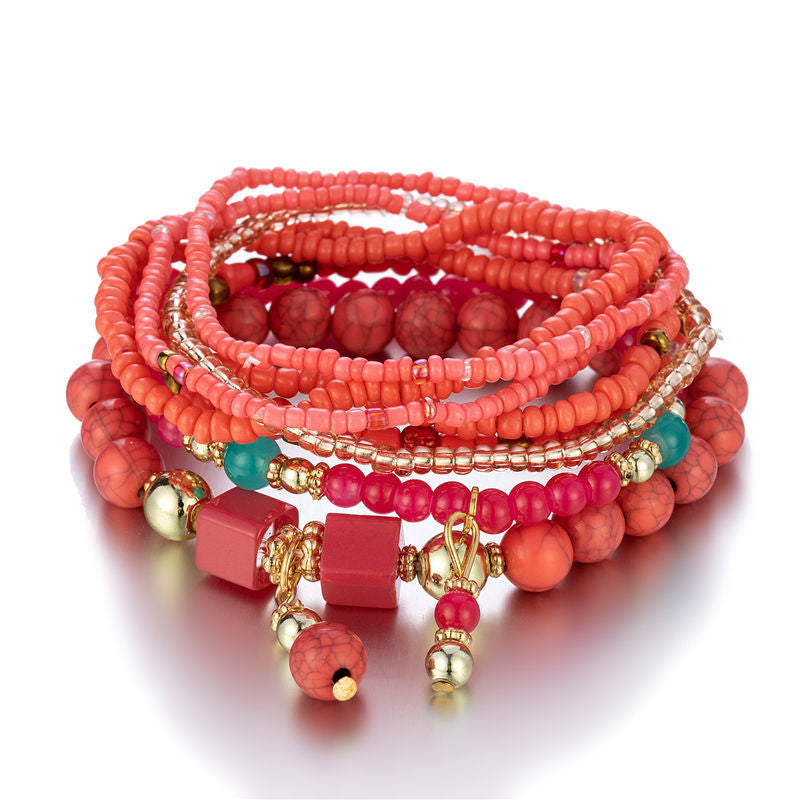 Bohemian Multi-layer Creative Beaded Bracelet