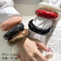 10pcs fashion new marble pattern acrylic bracelet shape