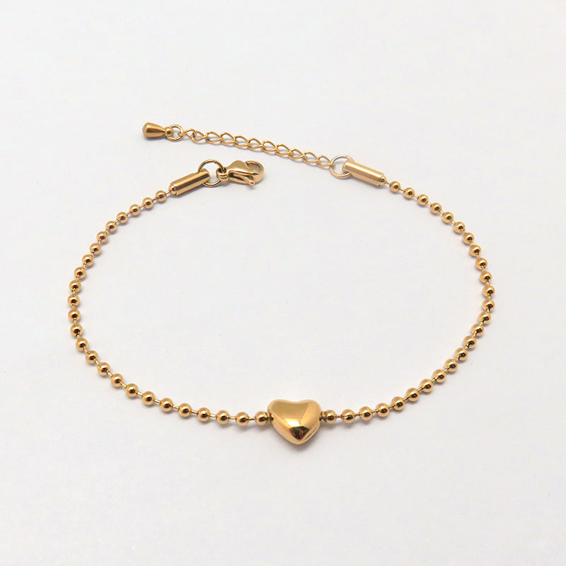 Fashion all-match titanium steel bracelet women's Fashion all-match titanium steel bracelet women's