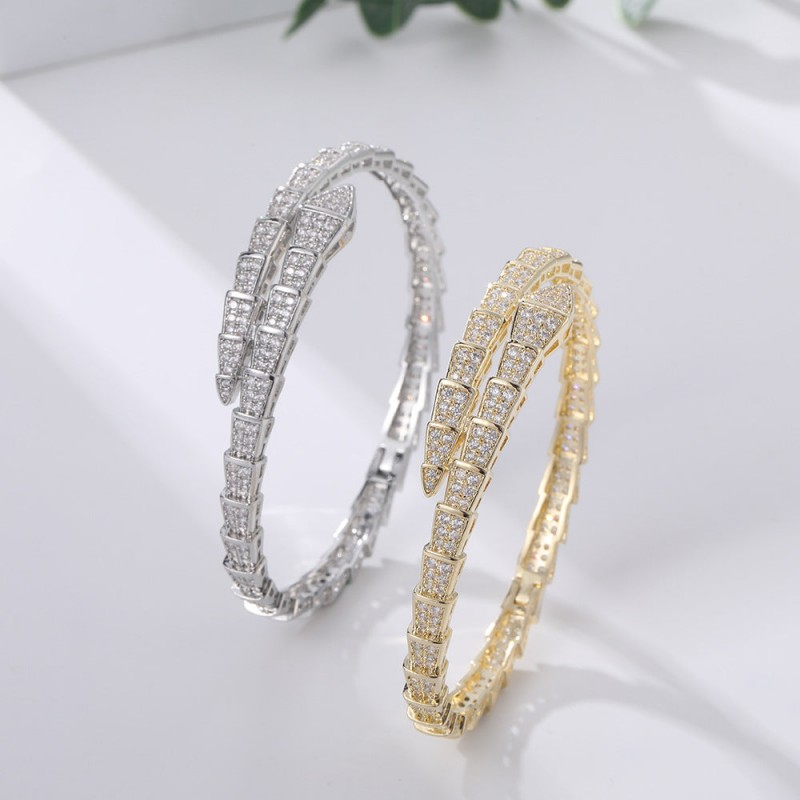 personality green eye snake bracelet