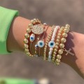 Bohemian Personalized Evil Eye Bracelet Set