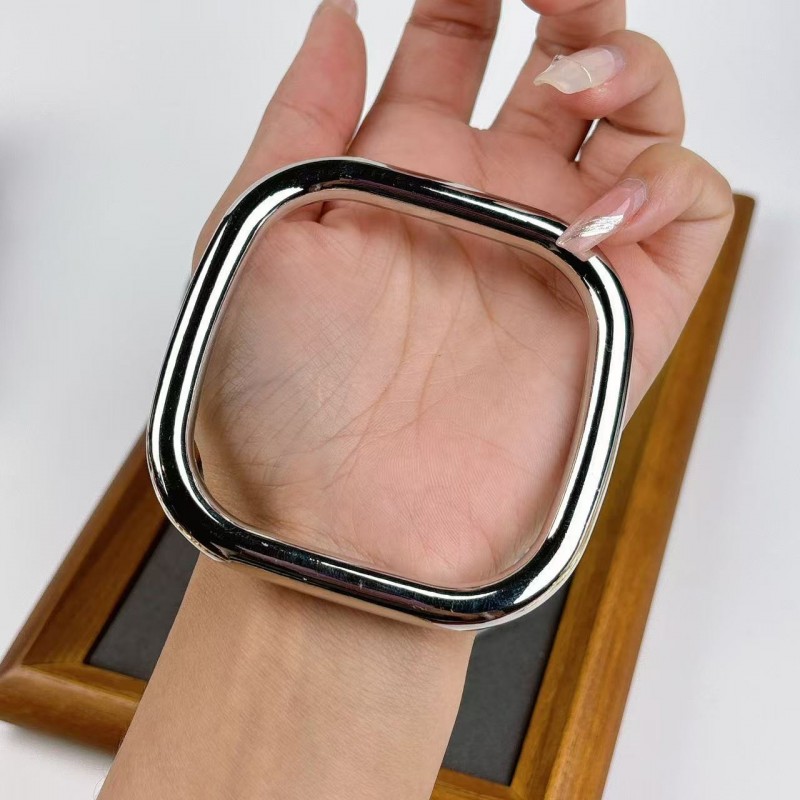 Wave Shape Acrylic Open Bracelet