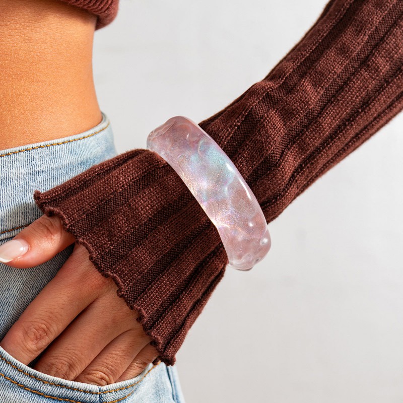sweet cool ins wind glitter wide bracelet