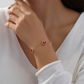 1 Fashion Simple Design Sense Red Metal Phnom Penh..