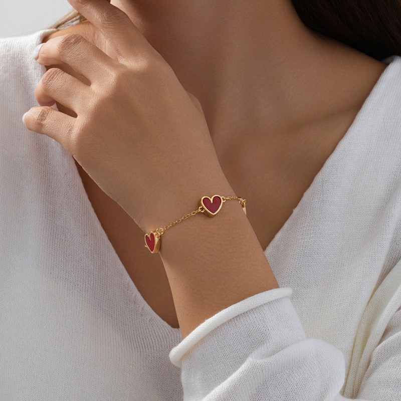 1 Fashion Simple Design Sense Red Metal Phnom Penh Love Cute 1 Fashion Simple Design Sense Red Metal Phnom Penh Love Cute