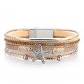 Multi-layer Diamond Starfish Bracelet