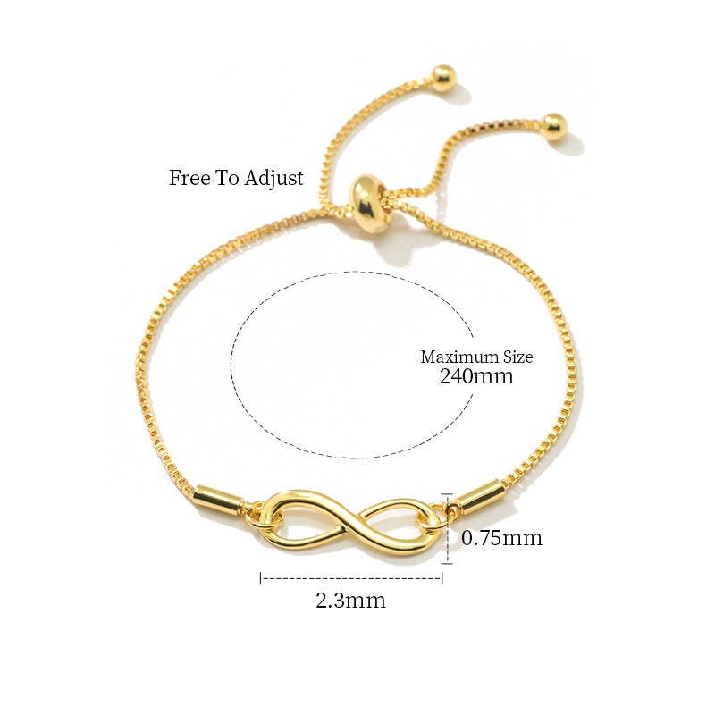 Fashion all-match titanium steel bracelet women's Fashion all-match titanium steel bracelet women's