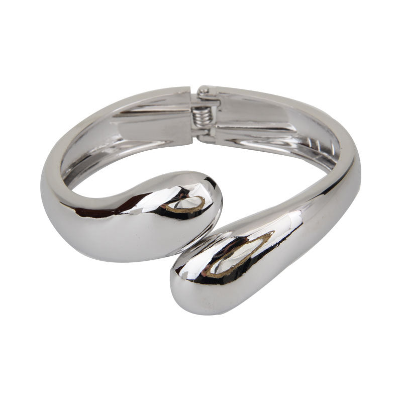 Retro Style Metal Geometric Cross Bracelet