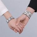 Leopard Pattern Leather Rivet Bracelets