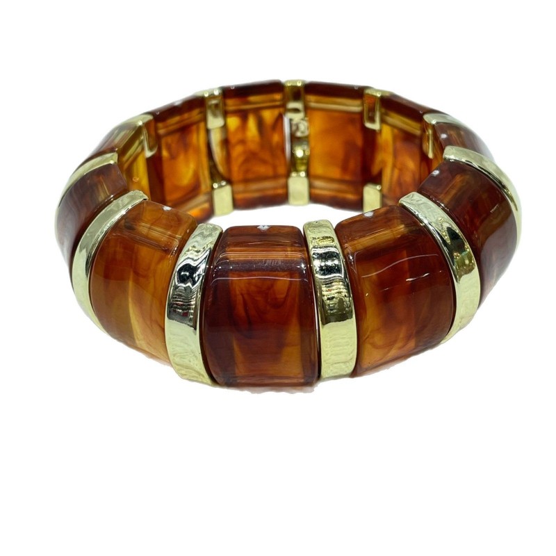 New Acrylic Stamping Rope Simple Maillard Bracelet