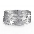 Multi-layer PU Magnetic Buckle Creative Five-pointed Star Bracelet