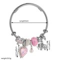Stainless Steel Bracelet for Women Alloy Heart Elephant Pear