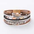 Boho Leather Multi-layer Bracelet